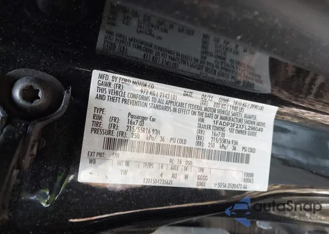 2015 Ford Focus Se из США, поврежденный, VIN 1FADP3F2XFL296049